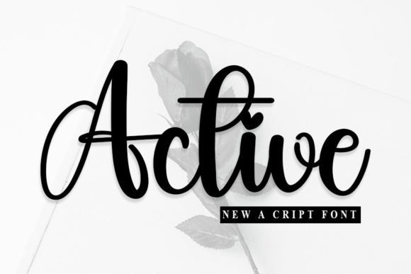 Active Font: A Friendly Handwritten Typeface for Digital Brands