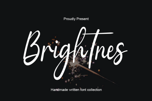 Brightnes: The Handwritten Font That Makes Products Feel Personal