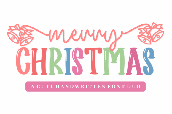 Christmas Duo: A Festive Font Designed for Campaign Visuals