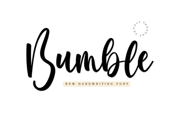 Discover Bumble: A Handwritten Font for Elegant Branding