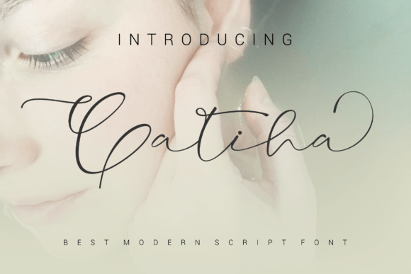 Discover Gatiha: A Bold Script Font for Editorial Brilliance