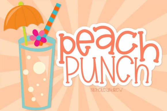 Discovering Peach Punch: A Font for Editorial Personality