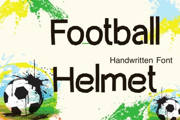 Football Helmet: A Friendly Font for Web Design