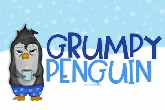 Grumpy Penguin: A Font That Makes Your Message Stand Out