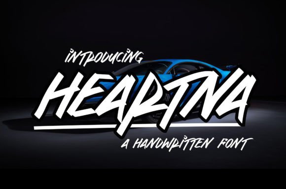 Heartna: The Bold Handwritten Font for Campaigns That Demand Attention