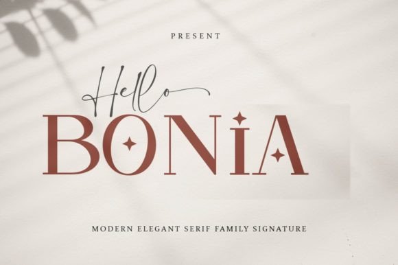 Hello Bonia: A Font Designed for Crafters and Creators