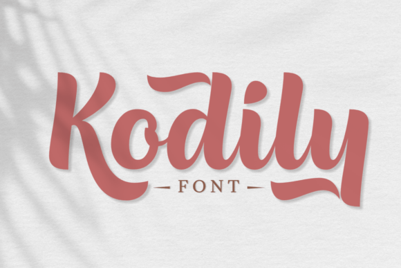Kodily: A Script Font Built for Campaigns That Need to Stand Out