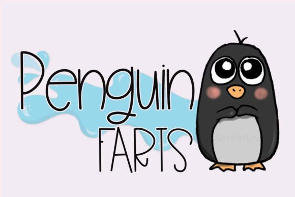 Penguin Farts Font: A Delightful Touch for Handmade Creations