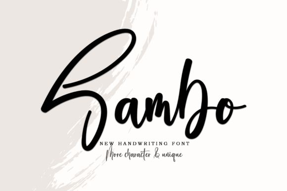 Sambo: A Gorgeous Script Font for Digital Branding
