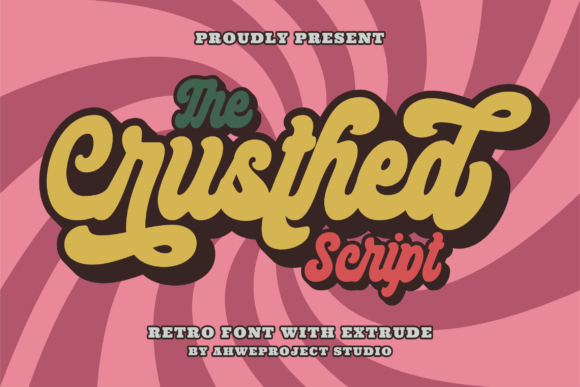 The Crusthed: A Display Font for Editorial Personality