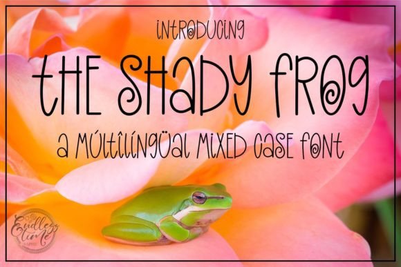 The Shady Frog Font: Bringing Warm Character to Your Brand