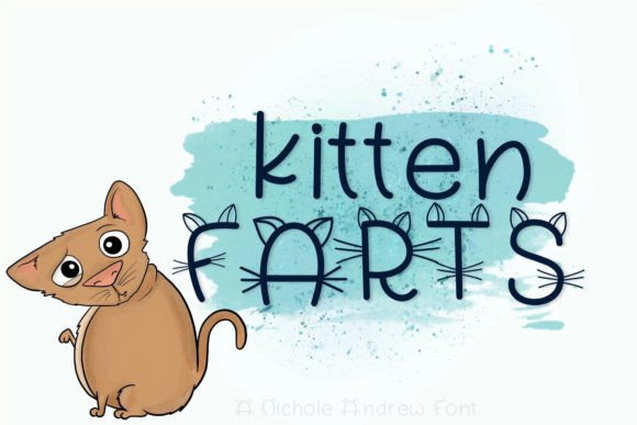 Using Kitten Farts Font for Modern Digital Layouts